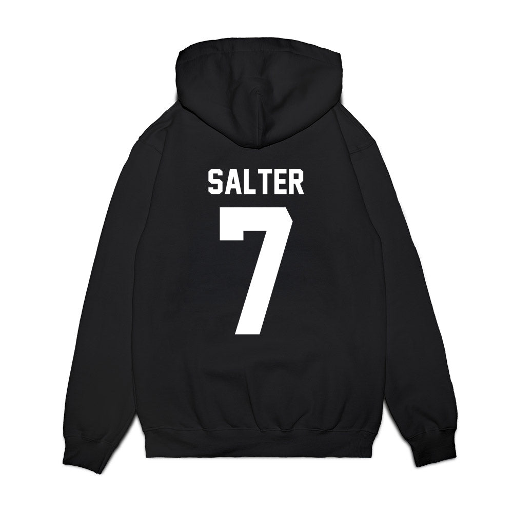 Liberty - NCAA Football : Kaidon Salter - Vintage Helmet Premium Hooded Sweatshirt-1
