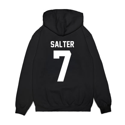 Liberty - NCAA Football : Kaidon Salter - Vintage Helmet Premium Hooded Sweatshirt-1