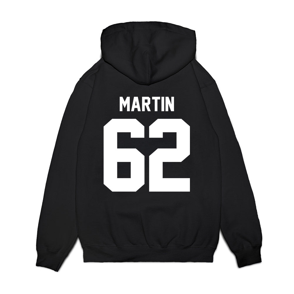 Liberty - NCAA Football : Blake Martin - Vintage Helmet Premium Hooded Sweatshirt-1