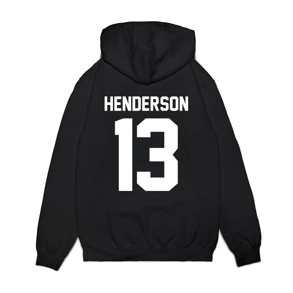 Liberty - NCAA Football : Jaylen Henderson - Vintage Helmet Premium Hooded Sweatshirt-1