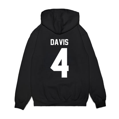 Liberty - NCAA Football : Kam Davis - Vintage Helmet Premium Hooded Sweatshirt-1