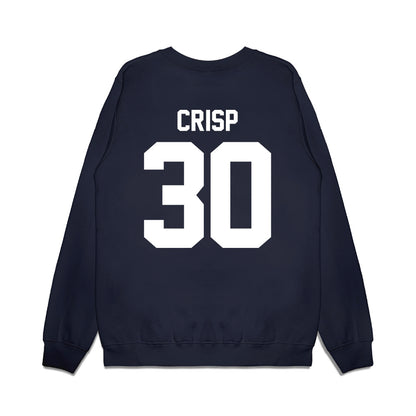 Liberty - NCAA Football : Ethan Crisp - Vintage Helmet Premium Crewneck Sweatshirt-1