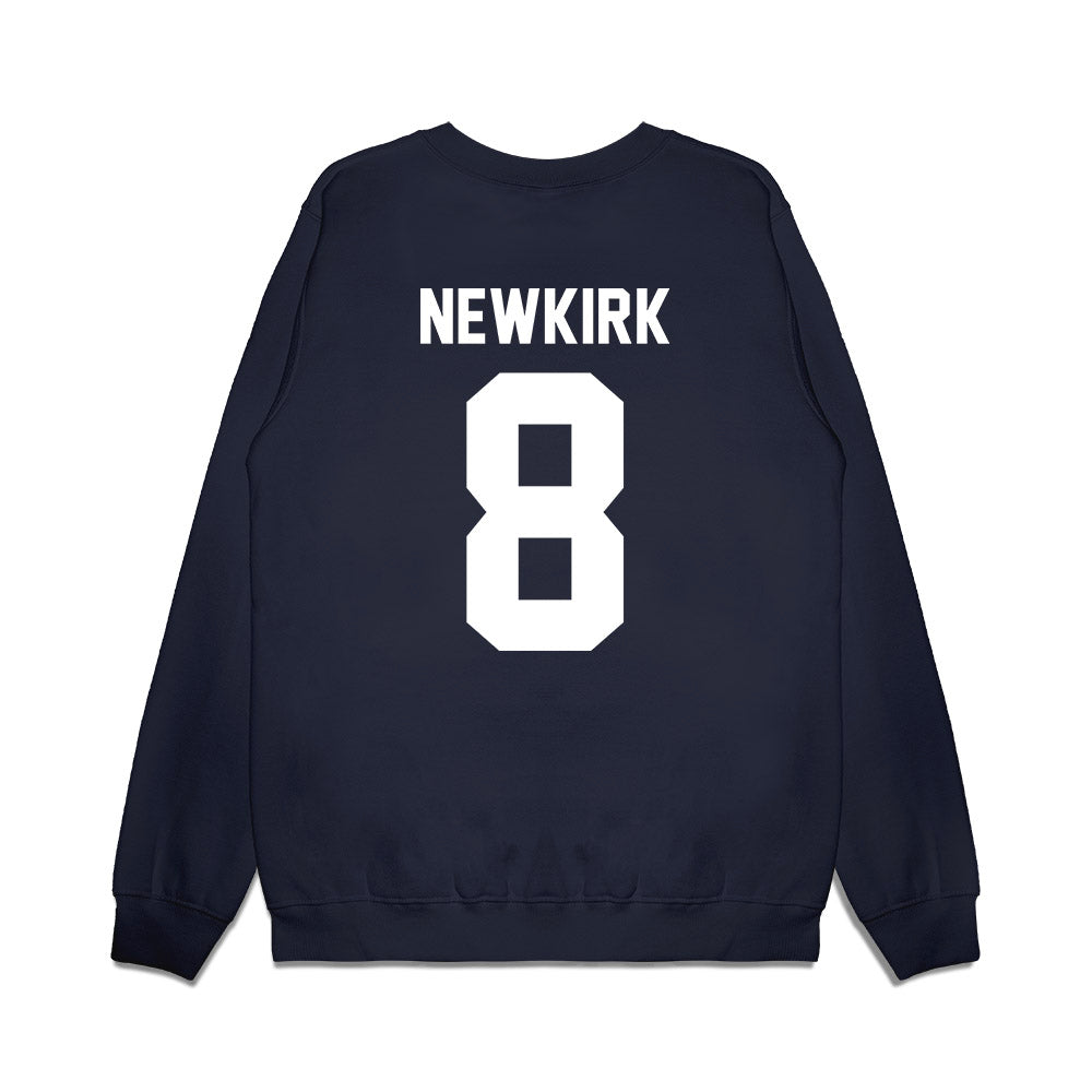 Liberty - NCAA Football : Nasir Newkirk - Vintage Helmet Premium Crewneck Sweatshirt-1