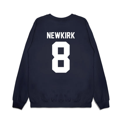 Liberty - NCAA Football : Nasir Newkirk - Vintage Helmet Premium Crewneck Sweatshirt-1
