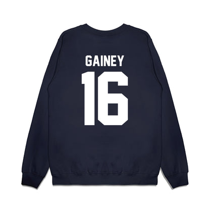 Liberty - NCAA Football : Tyrell Gainey - Vintage Helmet Premium Crewneck Sweatshirt-1