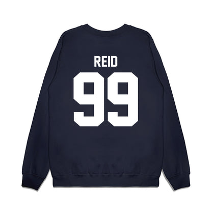 Liberty - NCAA Football : Xavier Reid - Vintage Helmet Premium Crewneck Sweatshirt-1