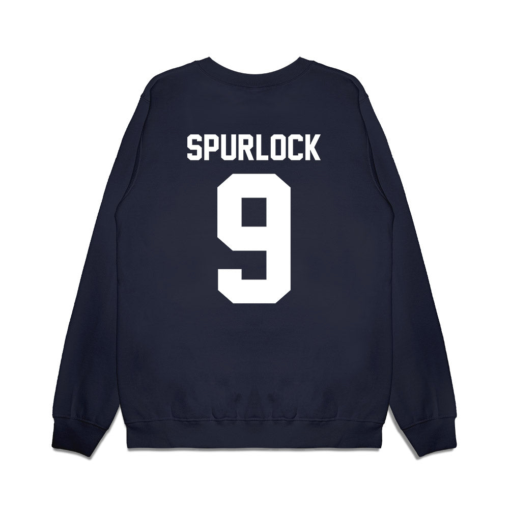 Liberty - NCAA Football : Deuce Spurlock - Vintage Helmet Premium Crewneck Sweatshirt-1