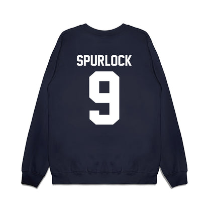 Liberty - NCAA Football : Deuce Spurlock - Vintage Helmet Premium Crewneck Sweatshirt-1