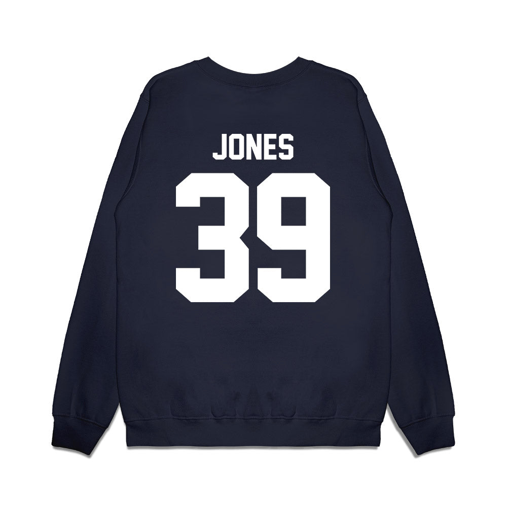 Liberty - NCAA Football : Carson Jones - Vintage Helmet Premium Crewneck Sweatshirt-1