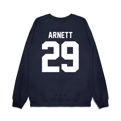 Liberty - NCAA Football : Tony Arnett - Vintage Helmet Premium Crewneck Sweatshirt-1