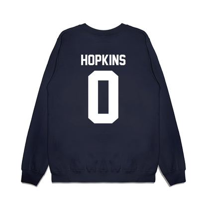 Liberty - NCAA Football : D-Icey Hopkins - Vintage Helmet Premium Crewneck Sweatshirt-1