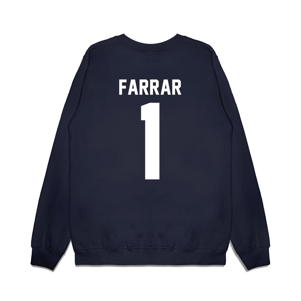 Liberty - NCAA Football : Derrell Farrar - Vintage Helmet Premium Crewneck Sweatshirt-1