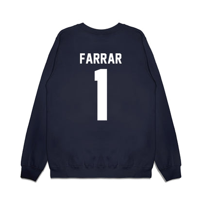 Liberty - NCAA Football : Derrell Farrar - Vintage Helmet Premium Crewneck Sweatshirt-1