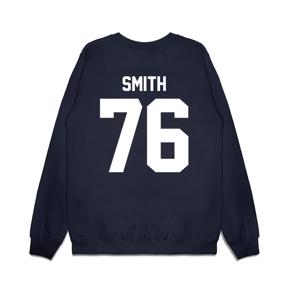 Liberty - NCAA Football : Gabe Smith - Vintage Helmet Premium Crewneck Sweatshirt-1