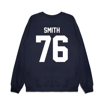 Liberty - NCAA Football : Gabe Smith - Vintage Helmet Premium Crewneck Sweatshirt-1