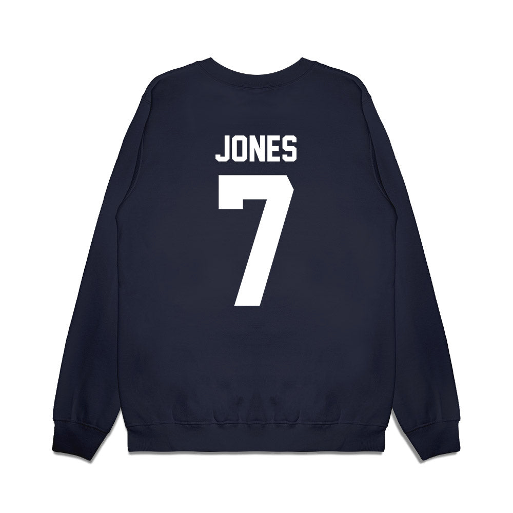 Liberty - NCAA Football : Peyton Jones - Vintage Helmet Premium Crewneck Sweatshirt-1