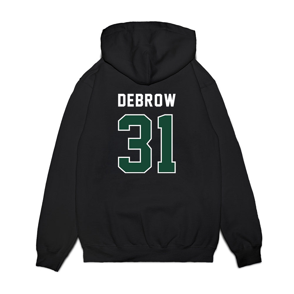 Ohio - NCAA Football : Khamani Debrow - Vintage Helmet Premium Hooded Sweatshirt-1