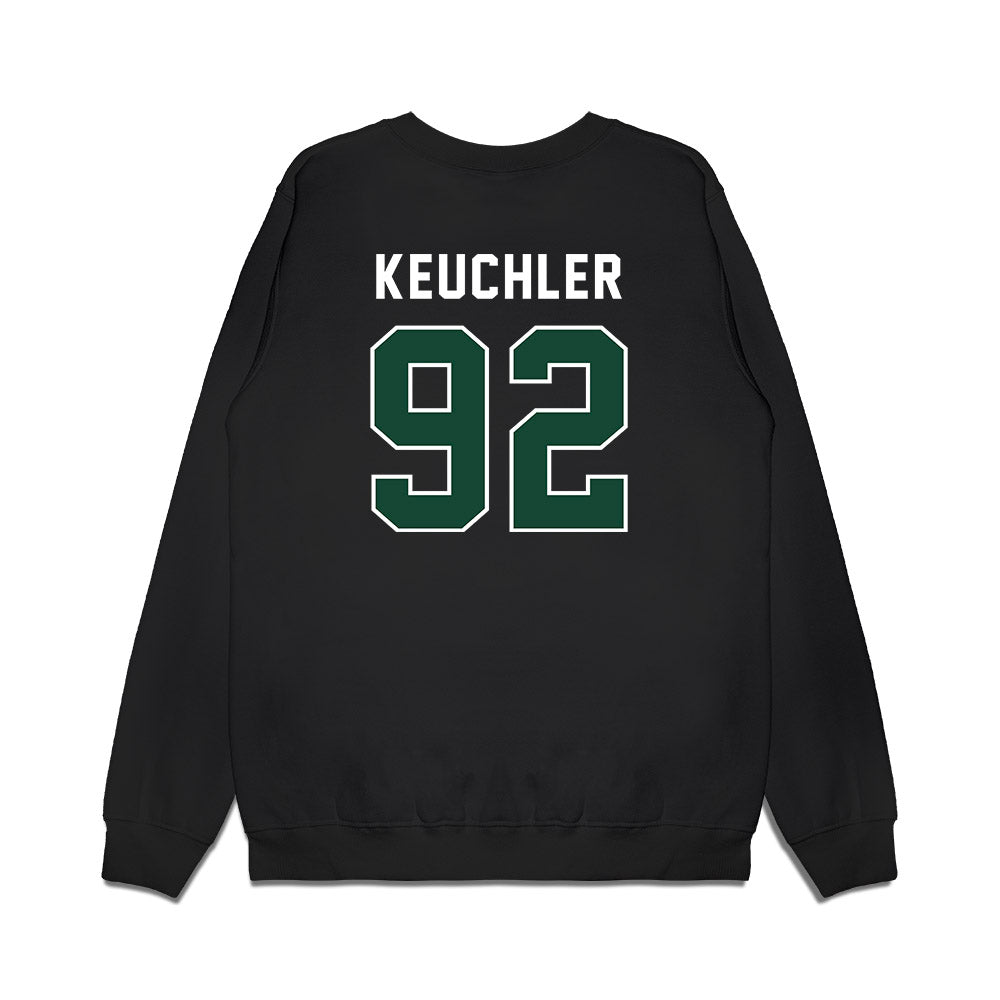 Ohio - NCAA Football : RJ Keuchler - Vintage Helmet Premium Crewneck Sweatshirt-1
