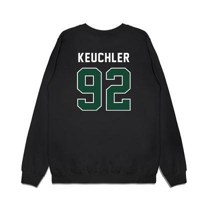 Ohio - NCAA Football : RJ Keuchler - Vintage Helmet Premium Crewneck Sweatshirt-1