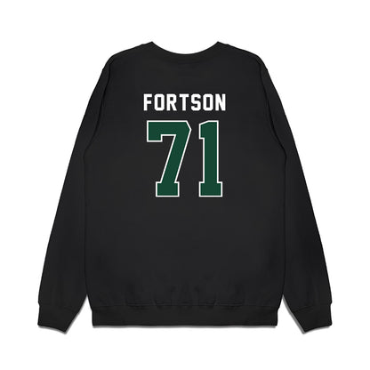 Ohio - NCAA Football : Danny Fortson - Vintage Helmet Premium Crewneck Sweatshirt-1