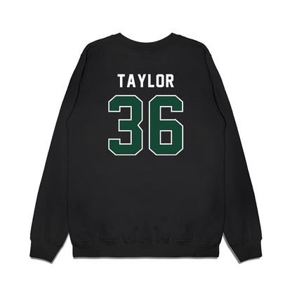 Ohio - NCAA Football : Malachi Taylor - Vintage Helmet Premium Crewneck Sweatshirt-1