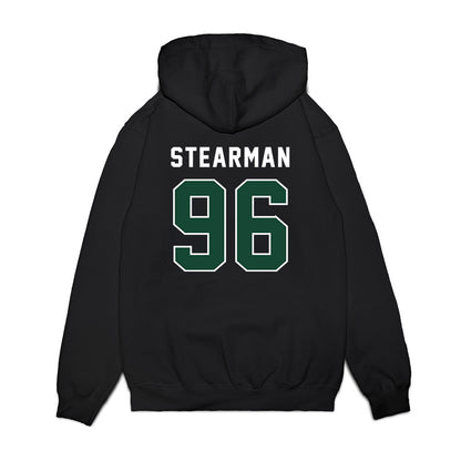 Ohio - NCAA Football : Tyler Stearman - Vintage Helmet Premium Hooded Sweatshirt-1