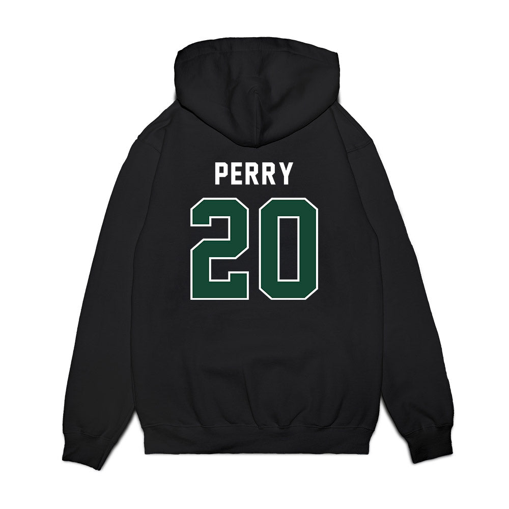 Ohio - NCAA Football : Rashad Perry - Vintage Helmet Premium Hooded Sweatshirt-1