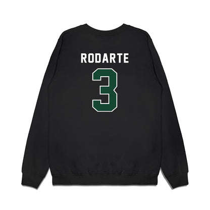 Ohio - NCAA Football : Max Rodarte - Vintage Helmet Premium Crewneck Sweatshirt-1