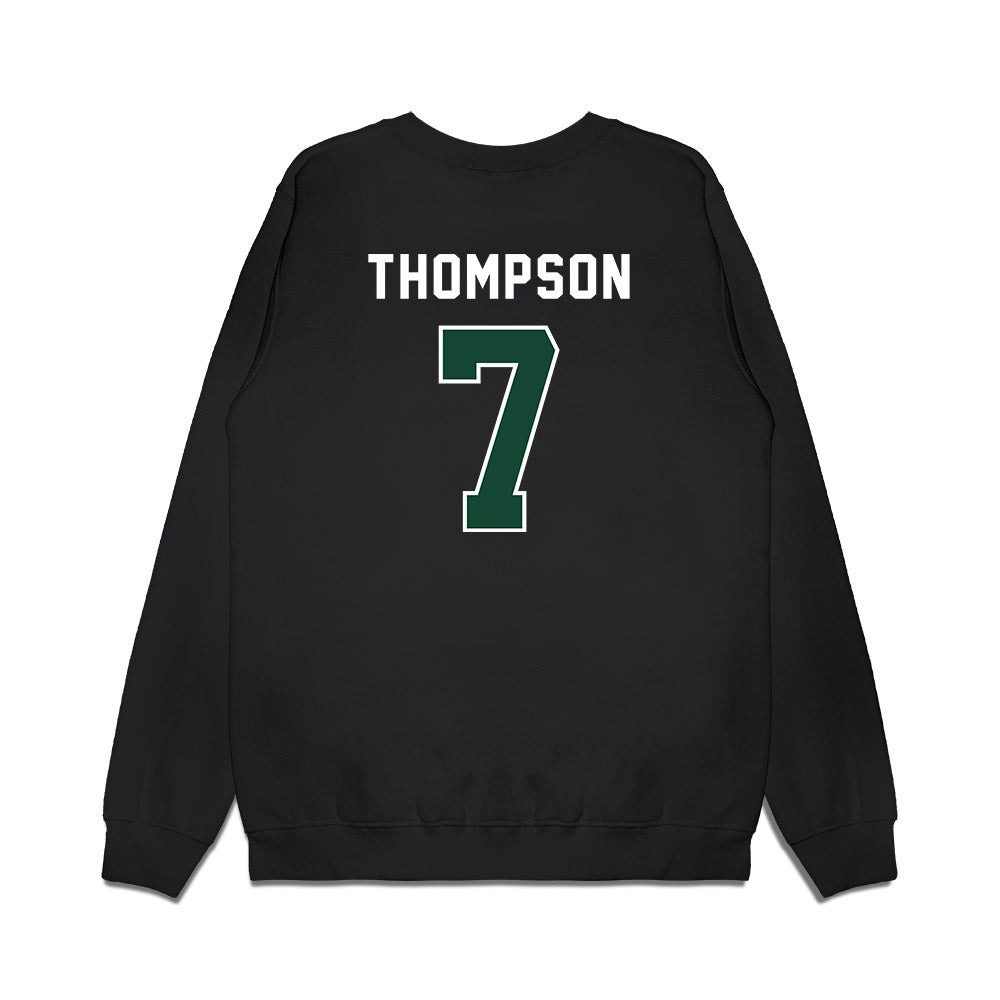 Ohio - NCAA Football : Eli Thompson - Vintage Helmet Premium Crewneck Sweatshirt-1