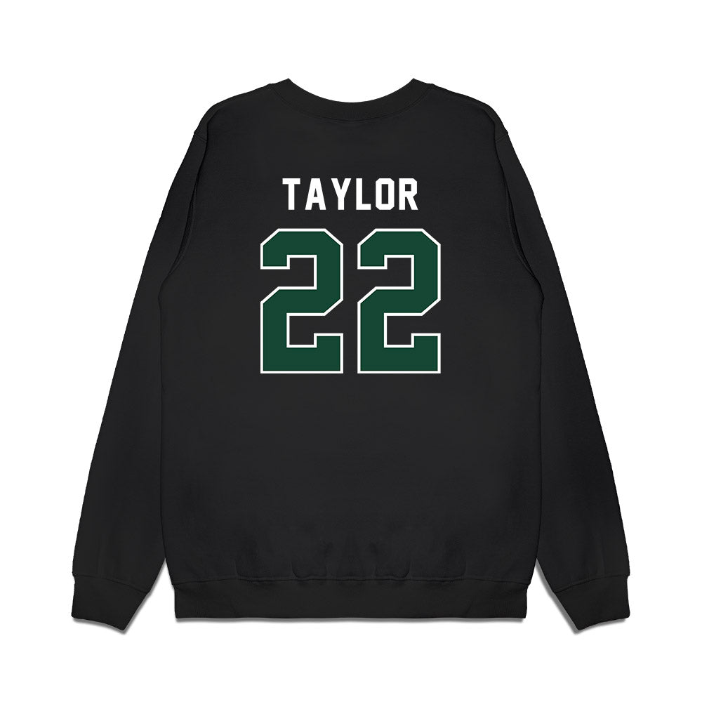 Ohio - NCAA Football : Michael Taylor - Vintage Helmet Premium Crewneck Sweatshirt-1