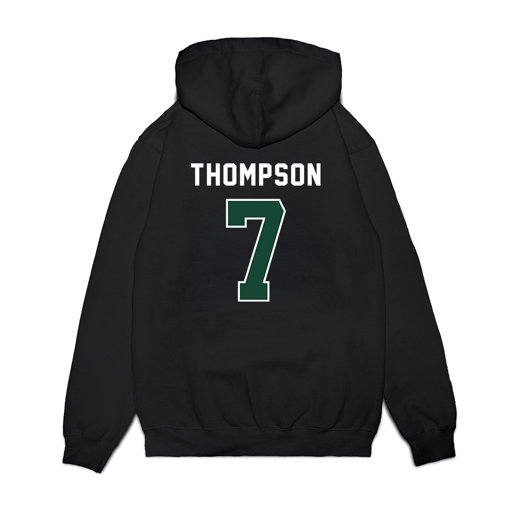 Ohio - NCAA Football : Eli Thompson - Vintage Helmet Premium Hooded Sweatshirt-1