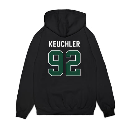 Ohio - NCAA Football : RJ Keuchler - Vintage Helmet Premium Hooded Sweatshirt-1