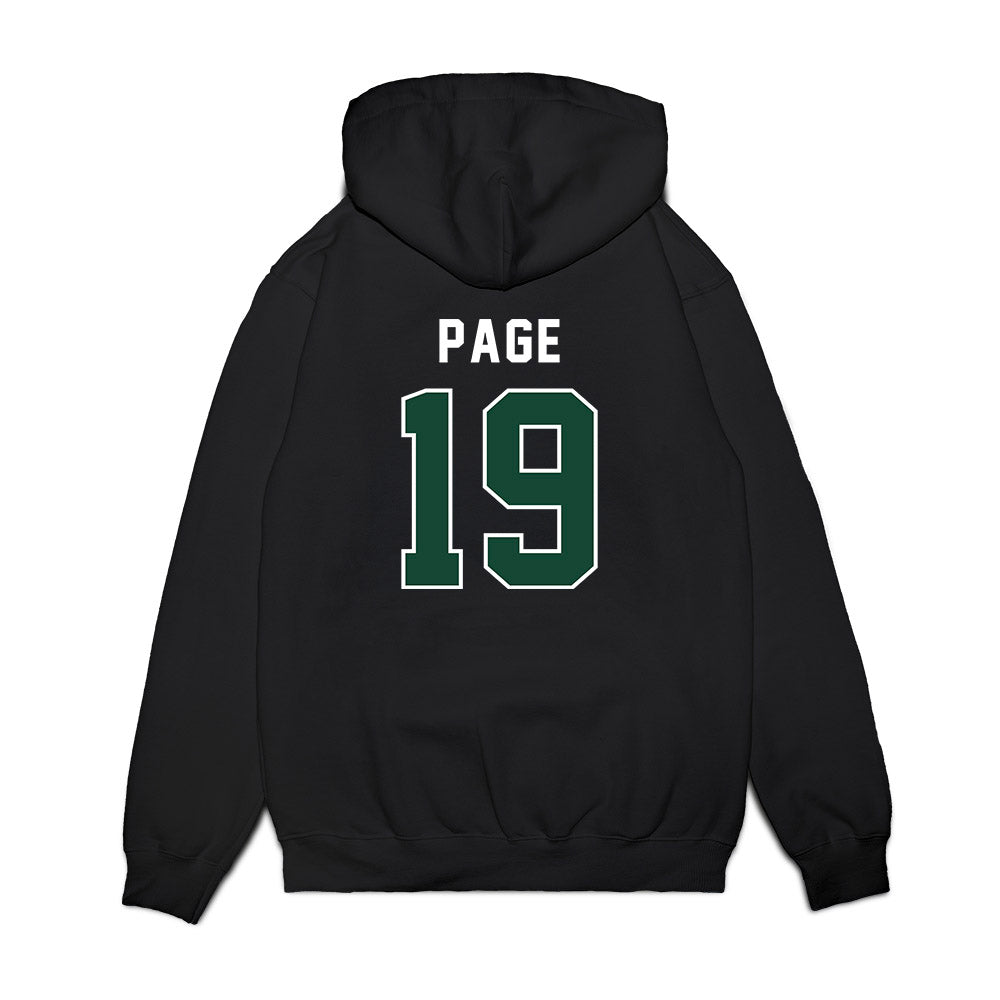 Ohio - NCAA Football : Kaden Page - Vintage Helmet Premium Hooded Sweatshirt-1