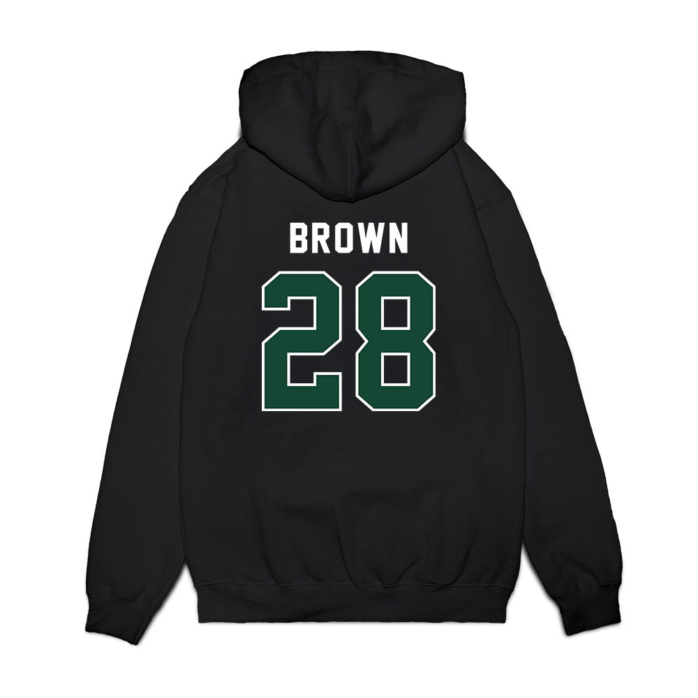 Ohio - NCAA Football : Kindall Brown - Vintage Helmet Premium Hooded Sweatshirt-1