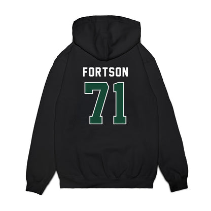 Ohio - NCAA Football : Danny Fortson - Vintage Helmet Premium Hooded Sweatshirt-1