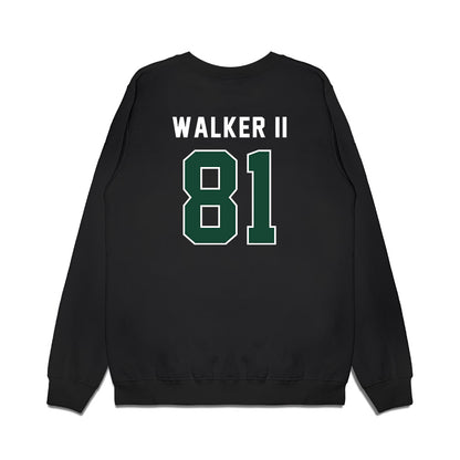 Ohio - NCAA Football : MC Walker II - Vintage Helmet Premium Crewneck Sweatshirt-1