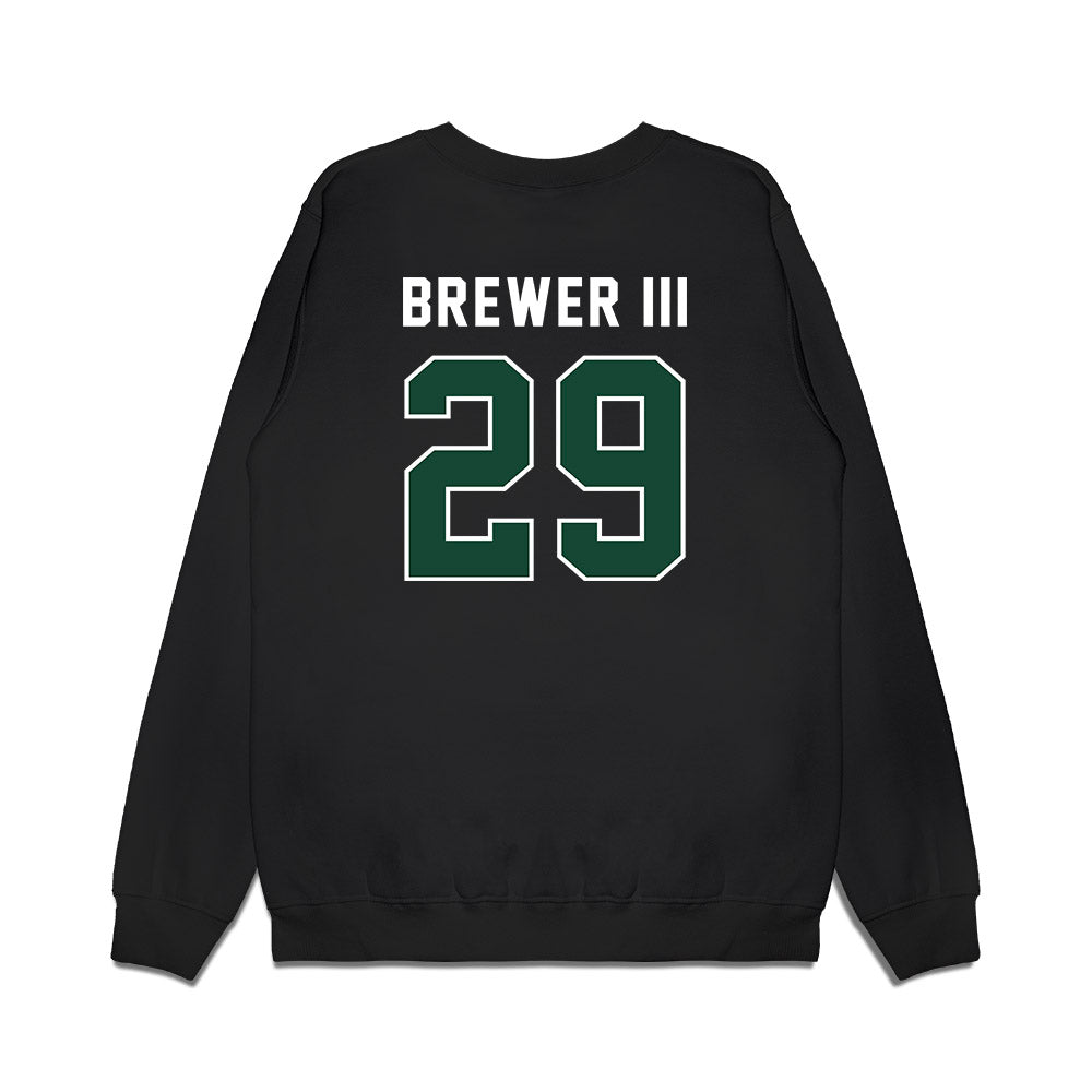 Ohio - NCAA Football : James Brewer III - Vintage Helmet Premium Crewneck Sweatshirt-1