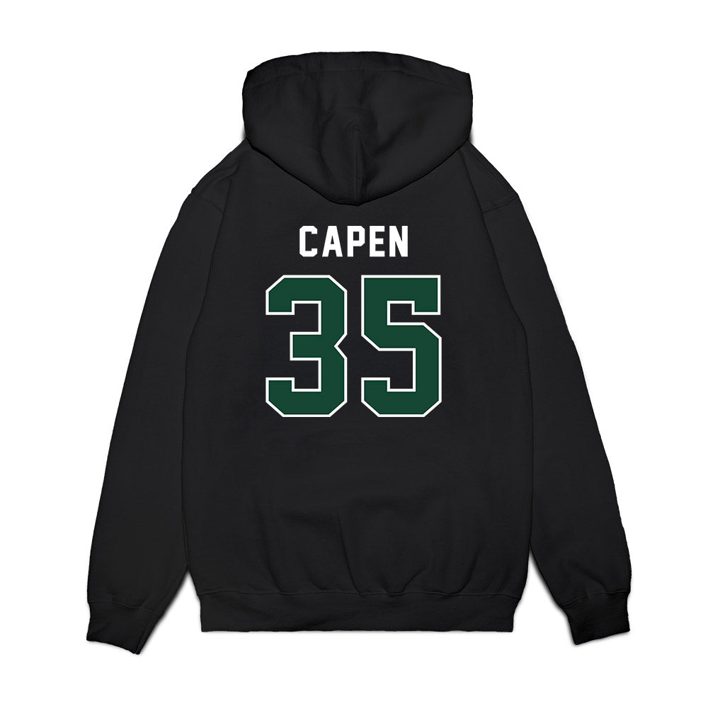 Ohio - NCAA Football : Michael Capen - Vintage Helmet Premium Hooded Sweatshirt-1