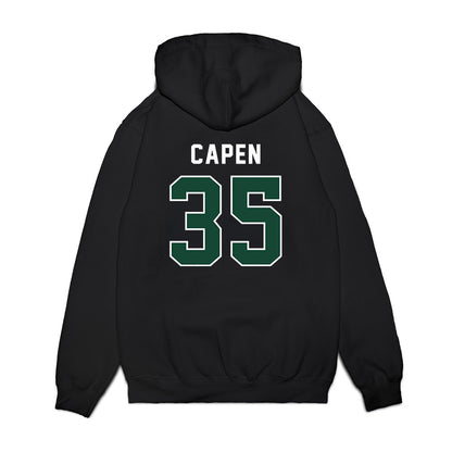Ohio - NCAA Football : Michael Capen - Vintage Helmet Premium Hooded Sweatshirt-1