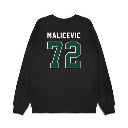 Ohio - NCAA Football : Sandro Malicevic - Vintage Helmet Premium Crewneck Sweatshirt-1