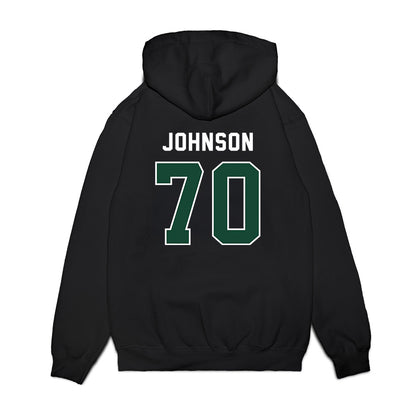 Ohio - NCAA Football : Joshua Johnson - Vintage Helmet Premium Hooded Sweatshirt-1