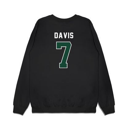 Ohio - NCAA Football : Levi Davis - Vintage Helmet Premium Crewneck Sweatshirt-1