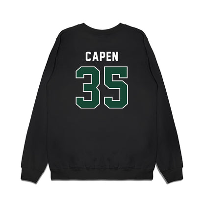 Ohio - NCAA Football : Michael Capen - Vintage Helmet Premium Crewneck Sweatshirt-1
