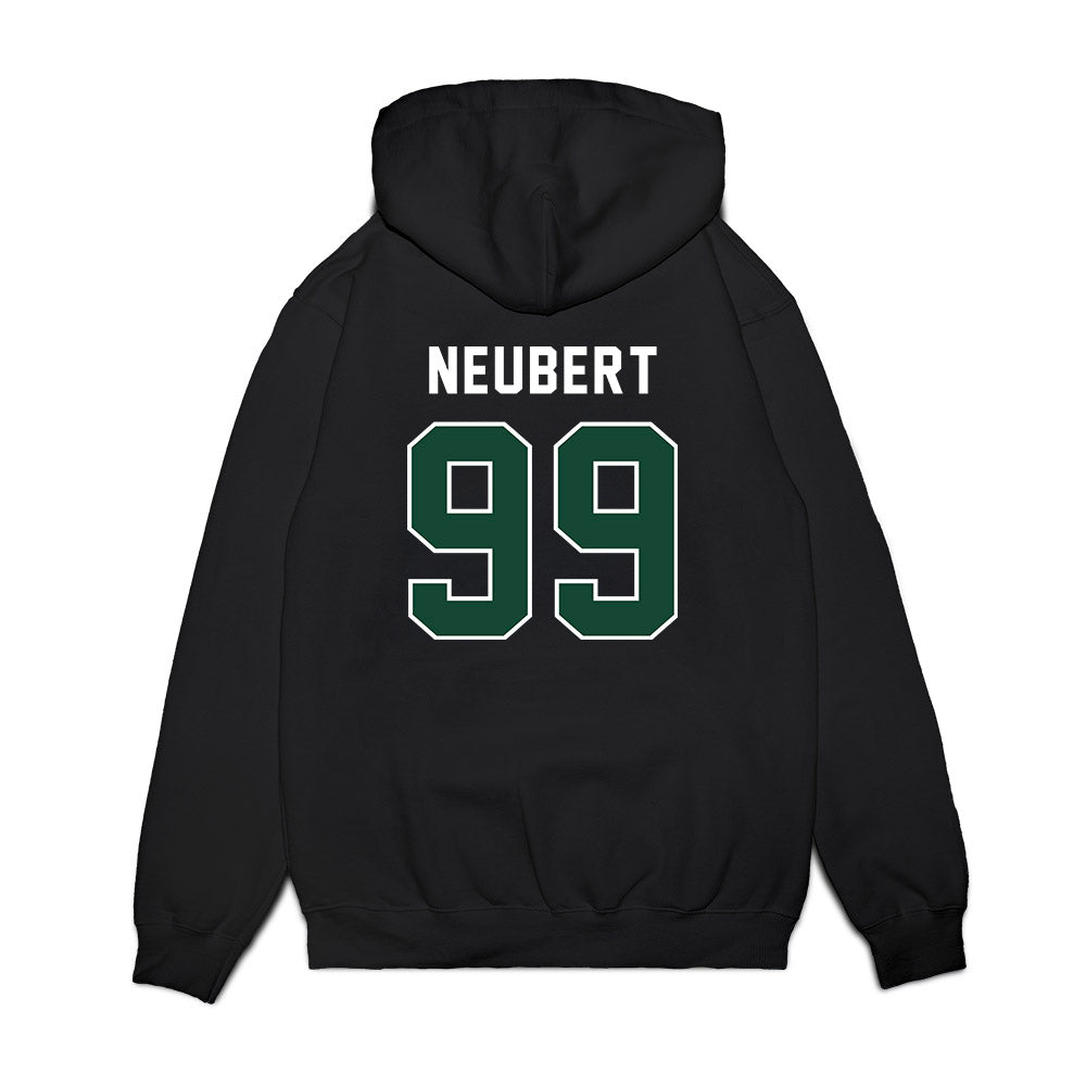 Ohio - NCAA Football : Ty Neubert - Vintage Helmet Premium Hooded Sweatshirt-1