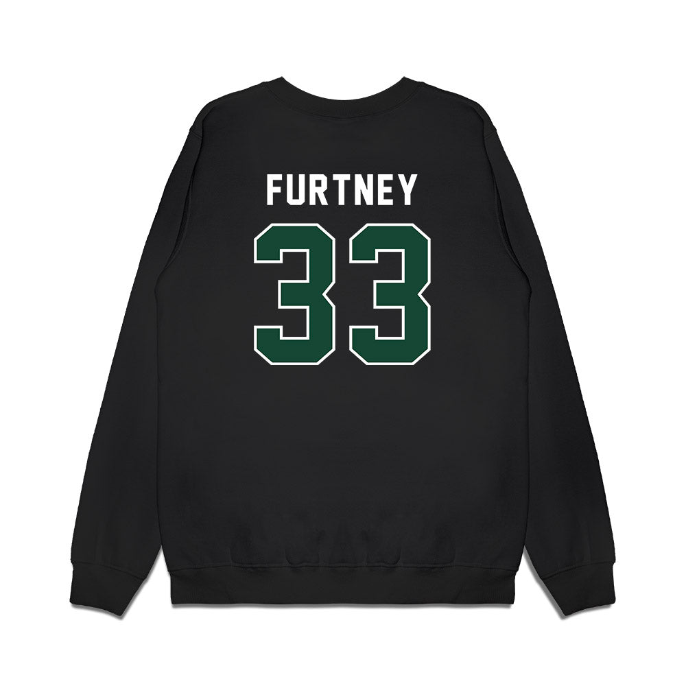 Ohio - NCAA Football : Jake Furtney - Vintage Helmet Premium Crewneck Sweatshirt-1