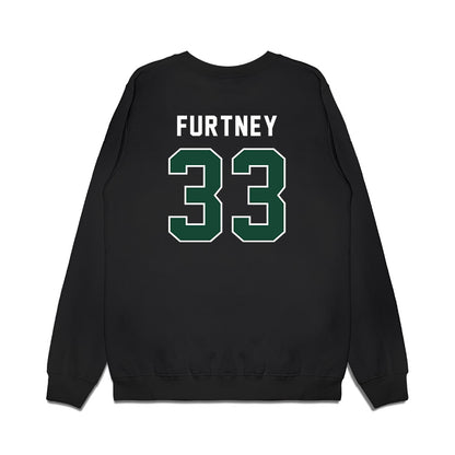 Ohio - NCAA Football : Jake Furtney - Vintage Helmet Premium Crewneck Sweatshirt-1