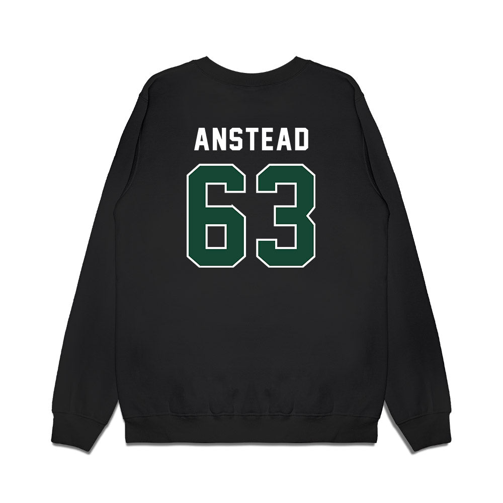 Ohio - NCAA Football : Seth Anstead - Vintage Helmet Premium Crewneck Sweatshirt-1