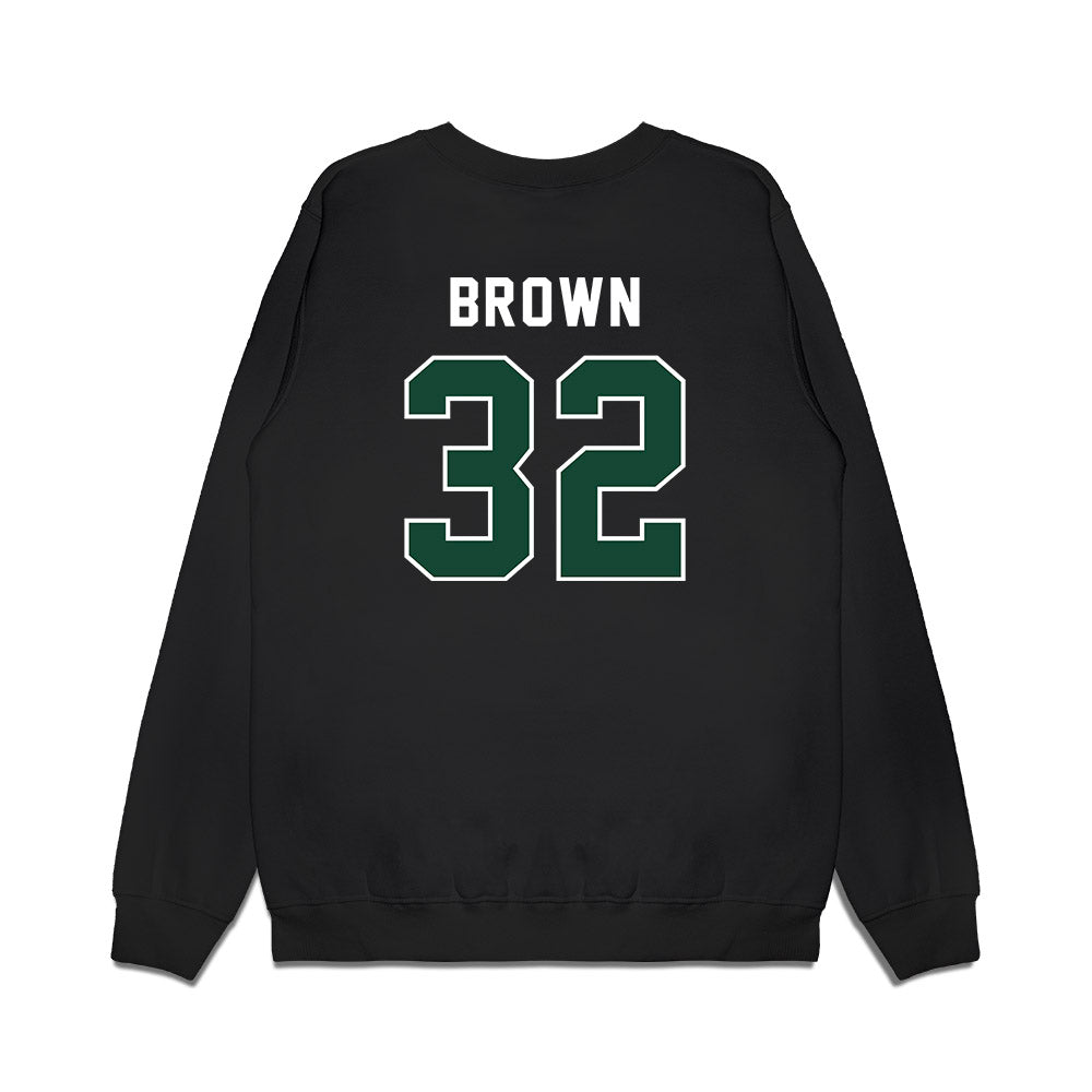 Ohio - NCAA Football : Alex Brown - Vintage Helmet Premium Crewneck Sweatshirt-1