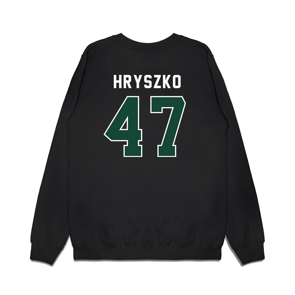 Ohio - NCAA Football : Will Hryszko - Vintage Helmet Premium Crewneck Sweatshirt-1