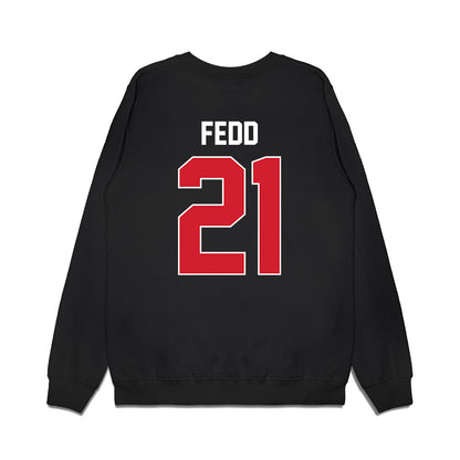 Arkansas State - NCAA Football : Deshaun Fedd - Vintage Helmet Premium Crewneck Sweatshirt-1